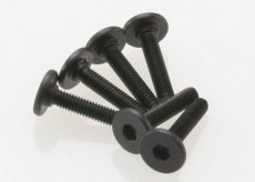 (TRX3646) Screws, 3x15mm flat-head