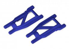(TRX3655P) Suspension arms, blue, front/rear (left & right) (2) (heavy duty, cold weather