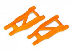 (TRX3655T) Suspension arms, orange, front/rear (left & right) (2) (heavy duty, cold weather