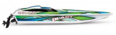 (TRX38104-GRN) Traxxas Blast High Performance Boat TQ (incl battery/charger), Green