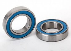 (TRX5101) Ball bearings, blue rubber sealed (12x21x5mm) (2)