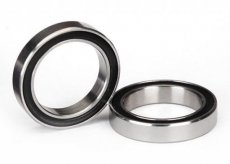 (TRX5102A) Ball bearings, black rubber sealed (15x21x4mm) (2)