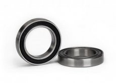 (TRX5107A) Ball bearing, black rubber sealed (17x26x5mm) (2)
