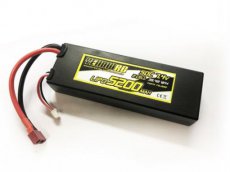 (YEL2653EC) YellowRC LiPo 5000mAh 11,1V 3S 50C Hardcase EC5 plug